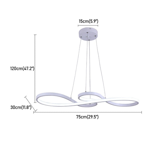 Nordic Minimalist LED Pendant Light for Dining Room