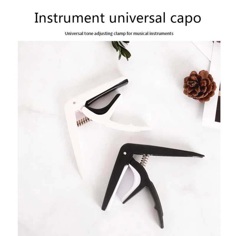 Music Alloy Tune Guitar Tuner Clamp Key Trigger Capo