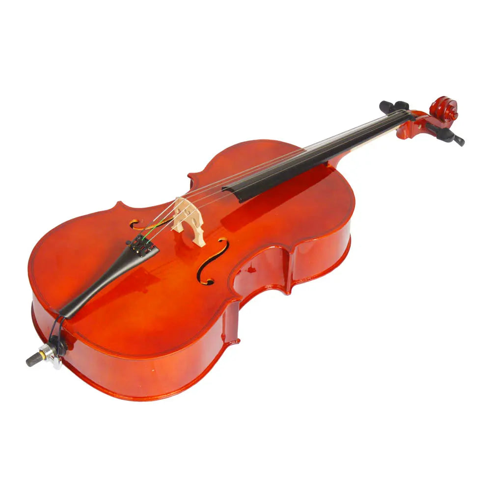 3/4 Acoustic Cello with Cello Bag Bow Rosin