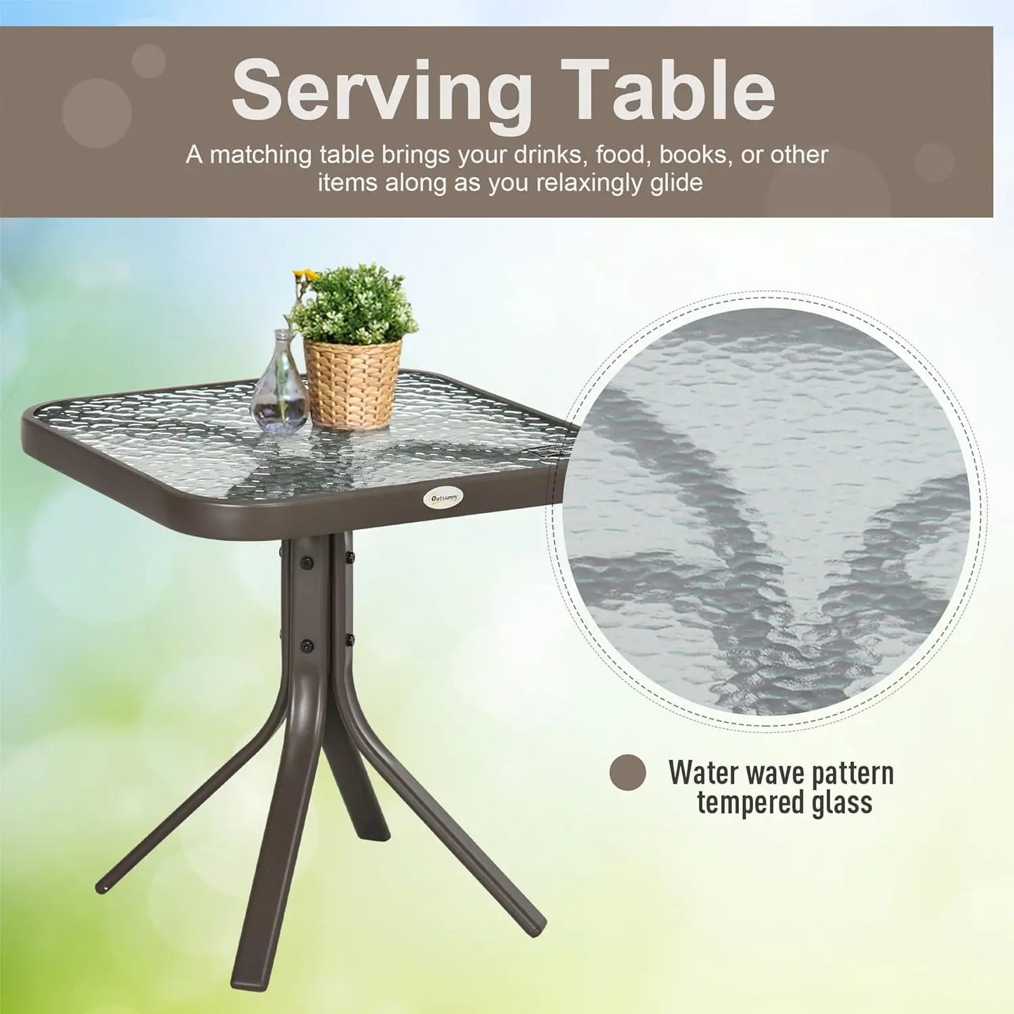 Glider Bistro Set