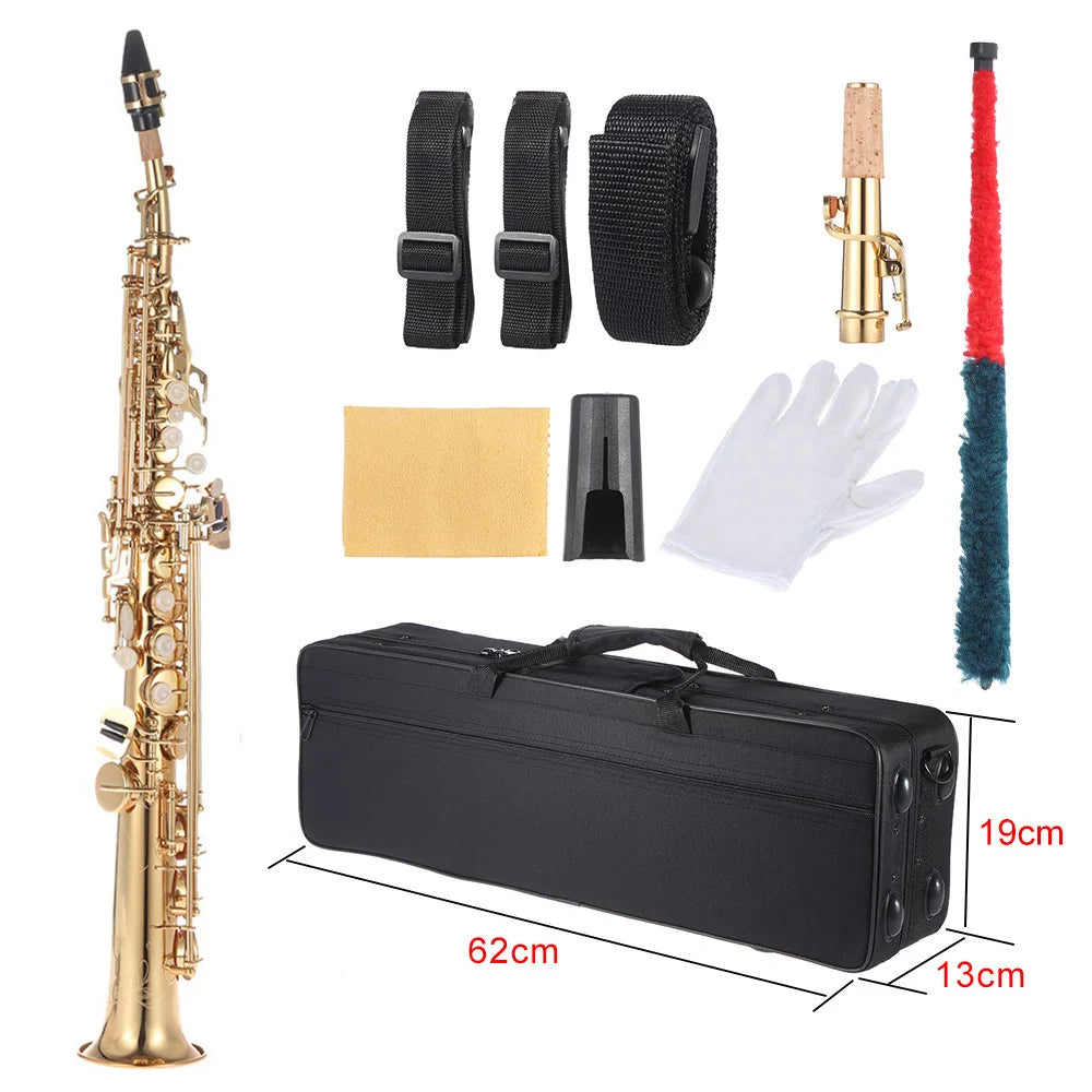 Soprano Bb Saxophone with Carrying Case