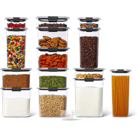 Rubbermaid Brilliance 14-Piece Food Storage Container Set