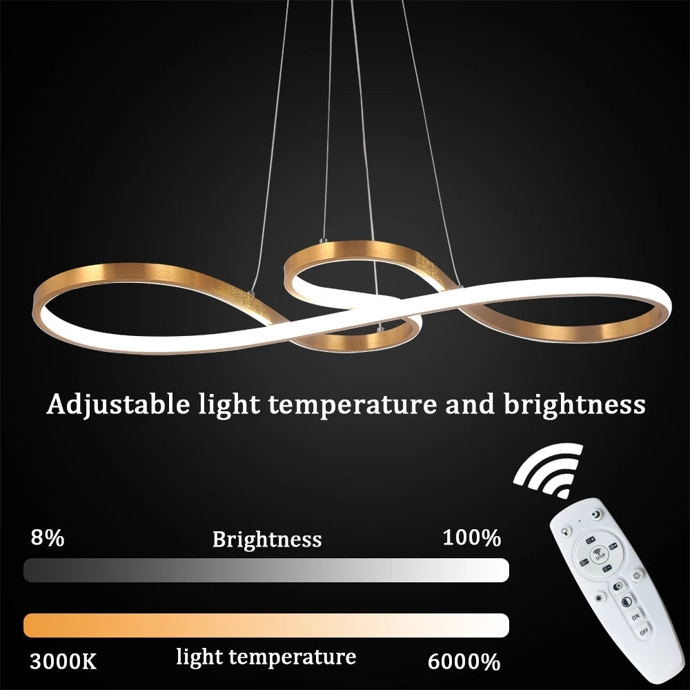 Nordic Minimalist LED Pendant Light for Dining Room