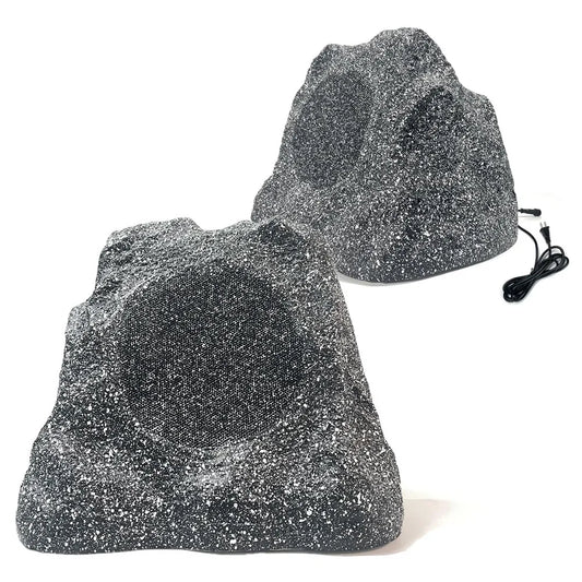 Herdio 8" 600W Outdoor Bluetooth Rock Speakers (Pair)