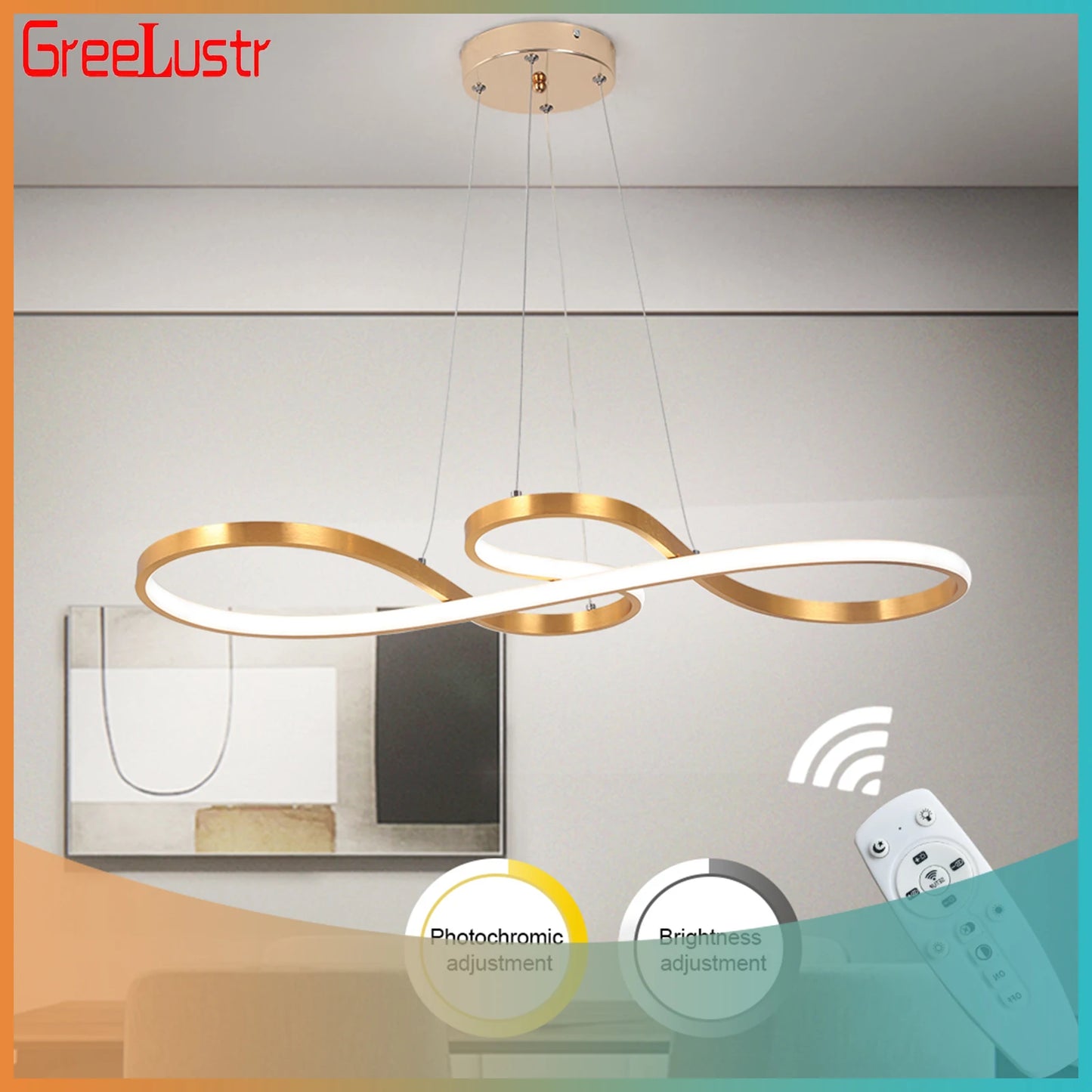 Nordic Minimalist LED Pendant Light for Dining Room
