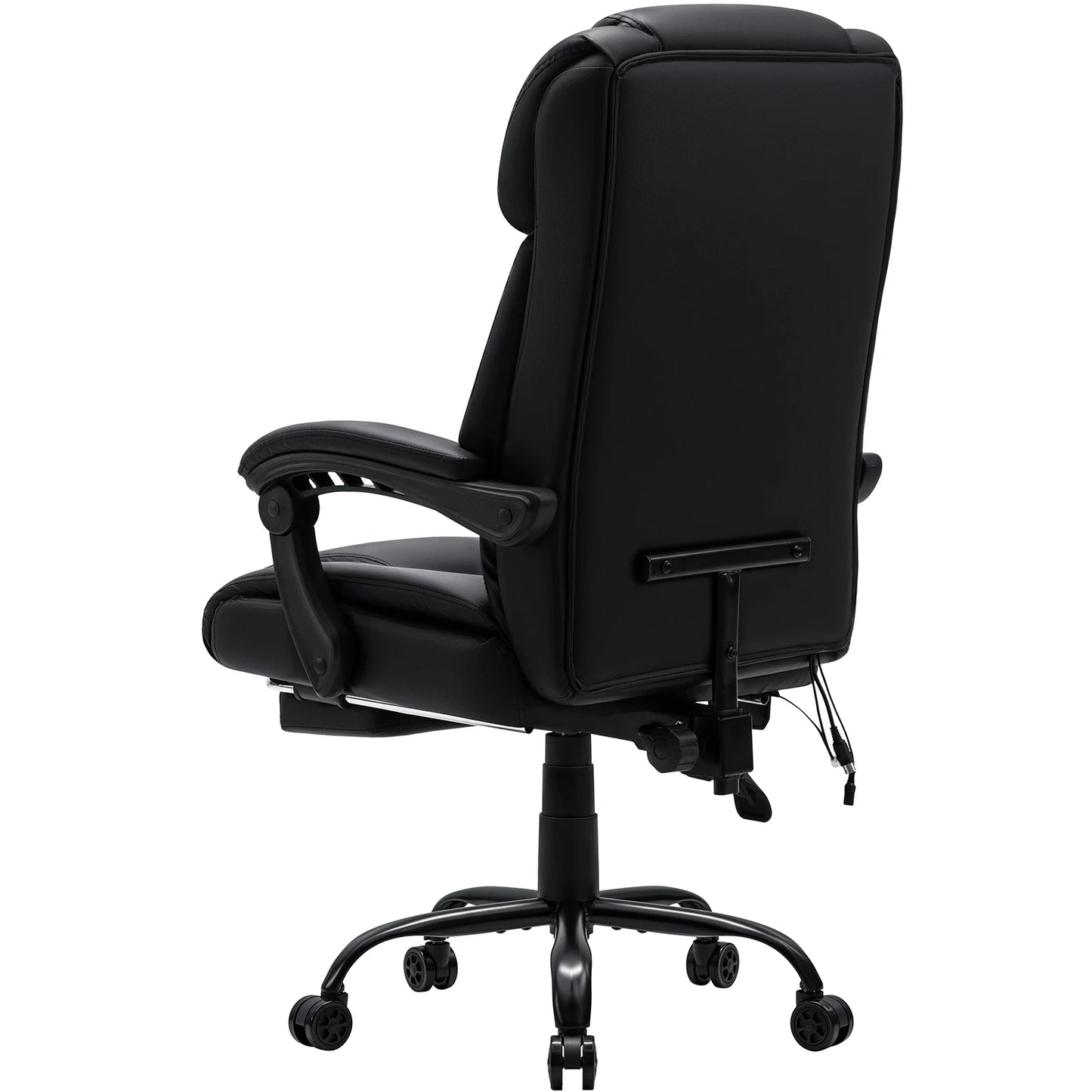 Ergonomic Massage Office Chair with Heat & Footrest
