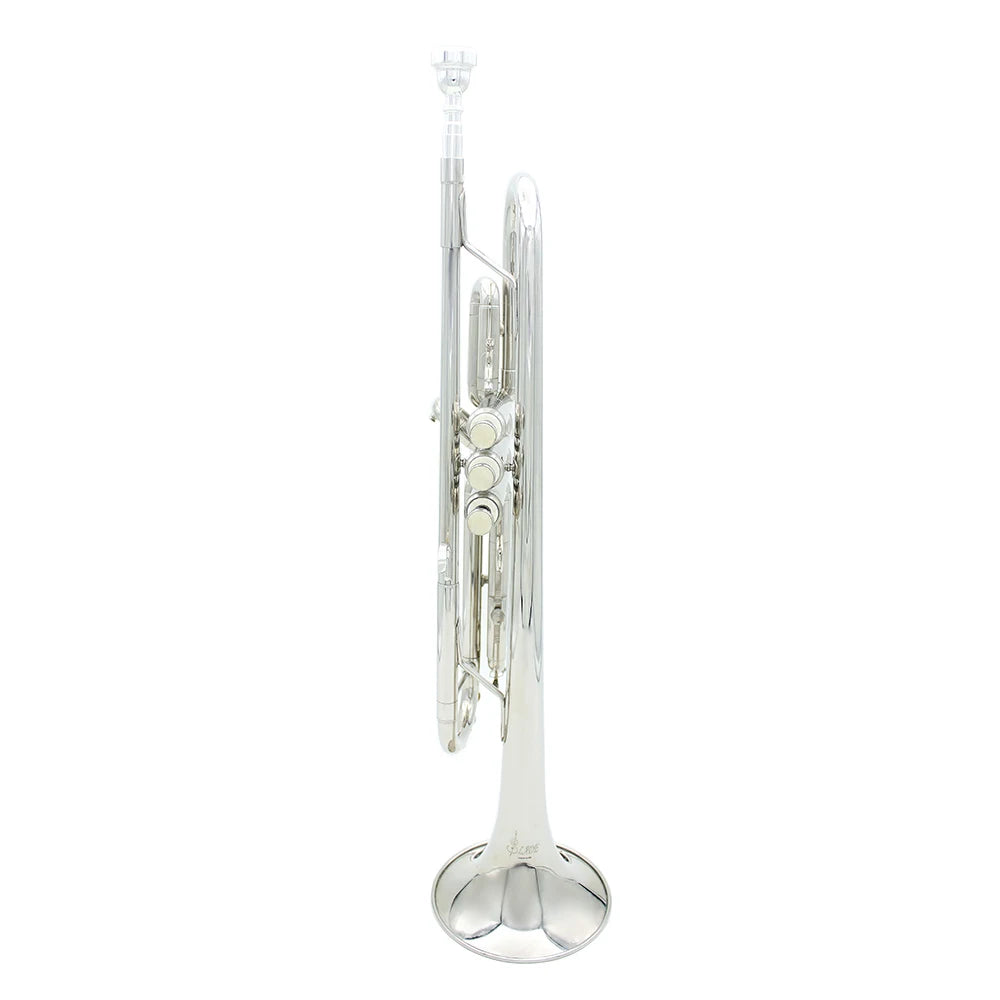 Trumpet Bb B Flat with Mouthpiece Gloves