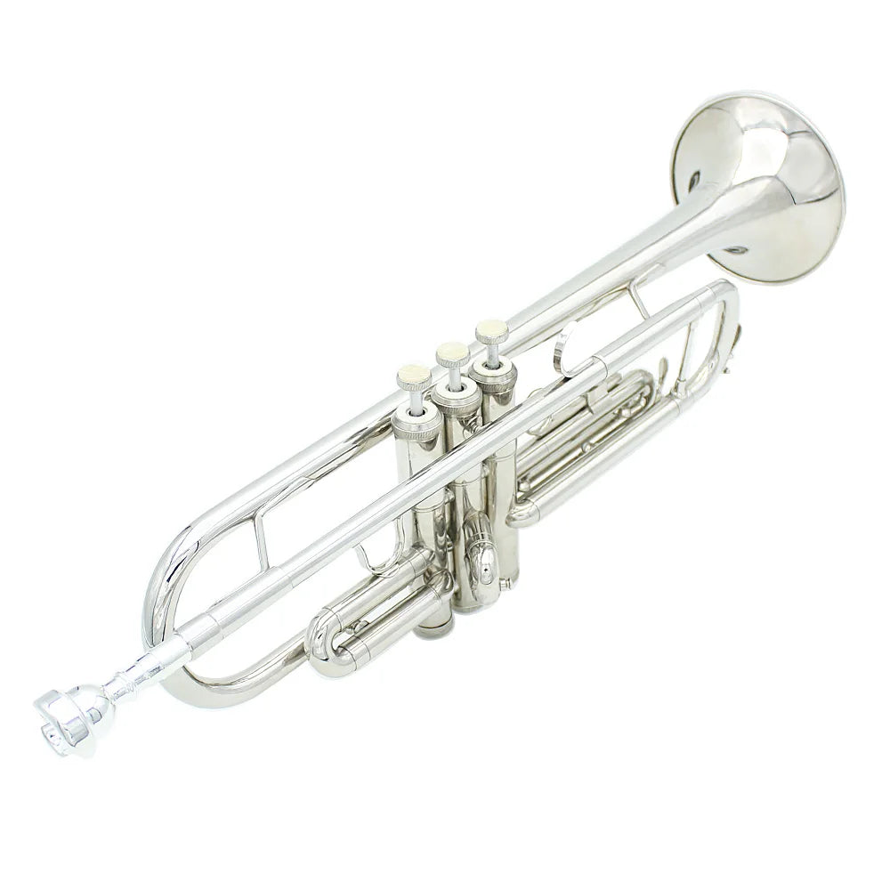 Trumpet Bb B Flat with Mouthpiece Gloves