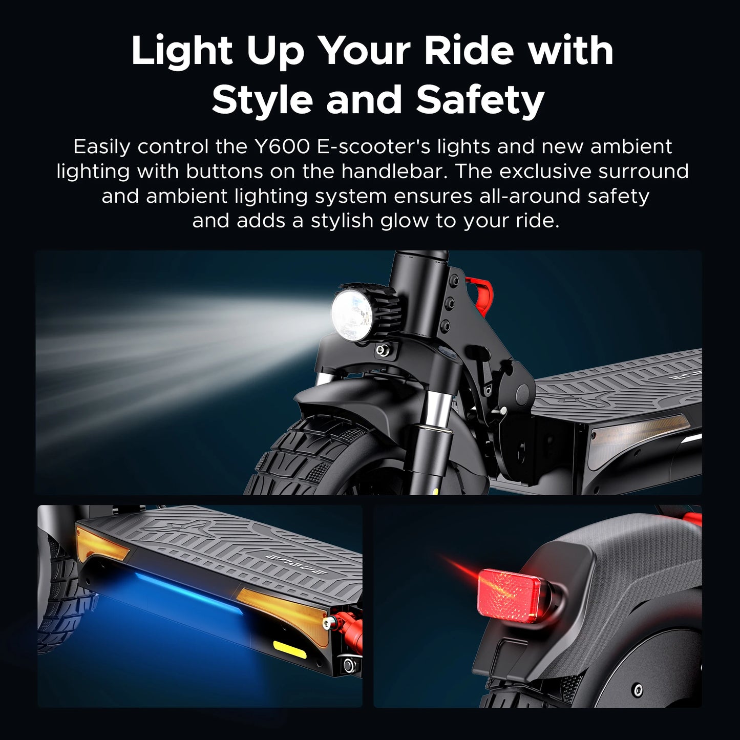 ENGWE 830W Folding Electric Scooter – 43.5 Mile Range, 28mph