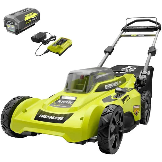 Ryobi 40V Cordless Quiet Lawn Mower (20")